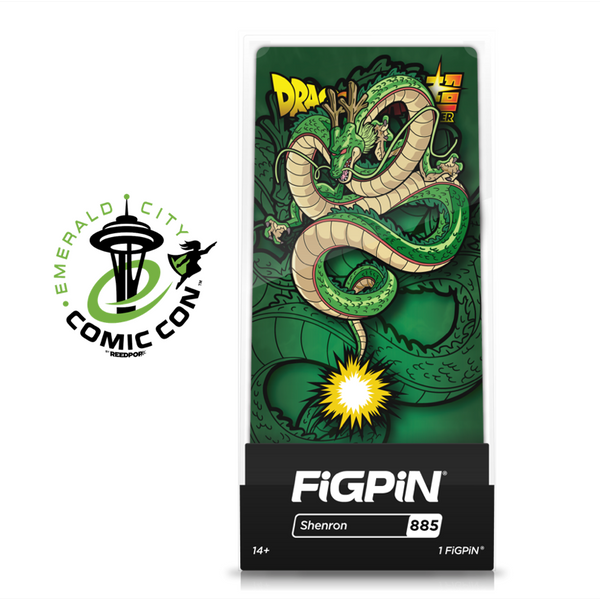 FIGPIN Shenron Glitter #885 Dragon Ball Z Super ECCC Exclusive